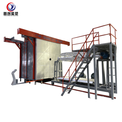 購入 220vシャトルの回転成形機械貯蔵の水漕のプラスチックThermoforming online manufacture