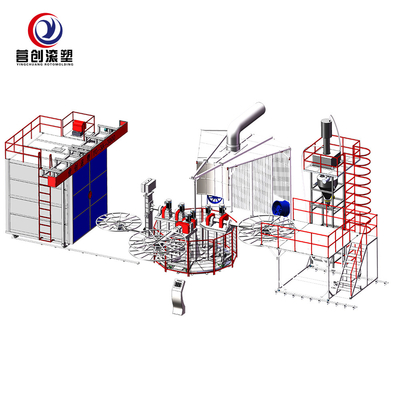 購入 トラクターの燃料タンクの水漕の回転式形成機械/Rotoの形成機械 online manufacture