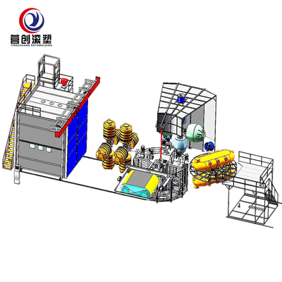 購入 機械を作るフル オートの回転式形成機械/水漕 online manufacture