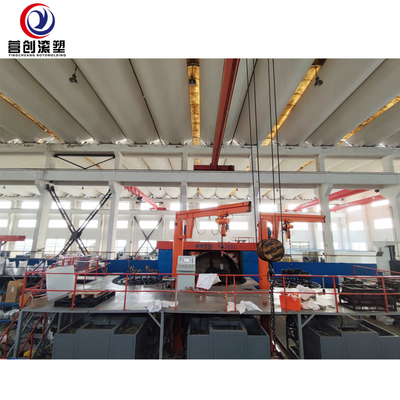 購入 Multi-arm rotational molding machine for water tank container manufacturing in china online manufacture