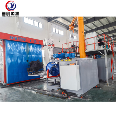 購入 10000L PP/PE/HDPE/LLDPE 用二軸回転成形機、1 年保証付き online manufacture