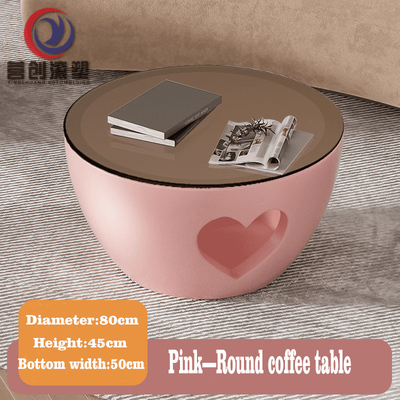 購入 多用途 ロート 鋳造 家具 室内・室外用 丸いコーヒーテーブル online manufacture