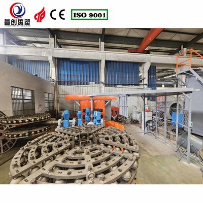 購入 0～50℃の温度制御によるロータリー成形設備。ピクルボールの安定生産に貢献。 online manufacture