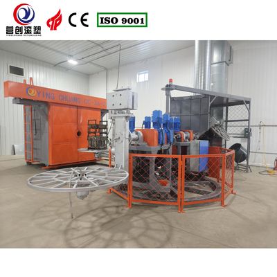 購入 偽装用隔熱冷却箱のためのYingchuang Roto キャロセルロートモールディングマシン CC-3A-2000 online manufacture