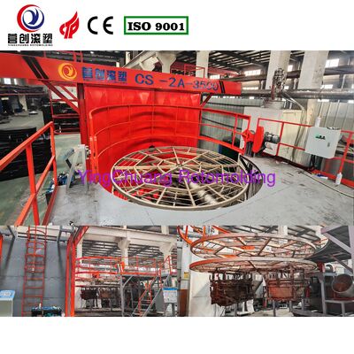 購入 成形温度 200-400℃ シャトル回転成形機 カスタム設計で安定した製品を実現 オンライン製造