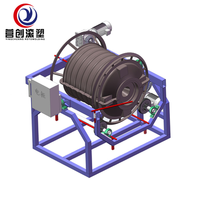 50/60 Hz周波数の7インチロックンロール回転成形機
