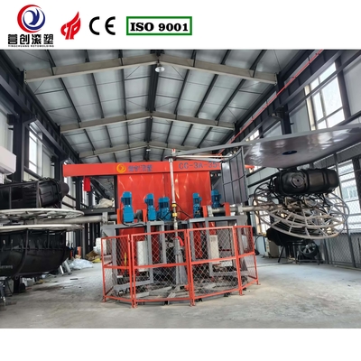 7.5kw メインモーターパワー スピン鋳造装置 量産 3000pcs/h 速度