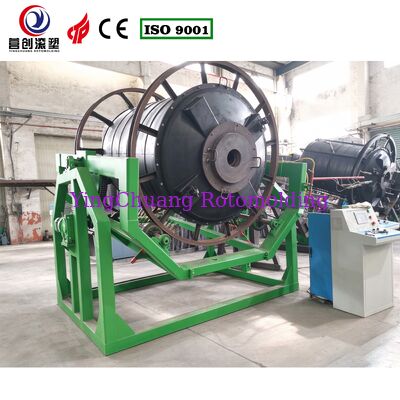 CF-1500 Open Flame Swing Rotomolding Machine