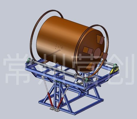 電気熱するロックン ロールRotomouldingは製造工場のために機械で造る