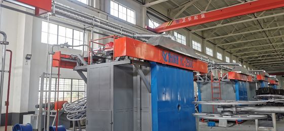 PLC制御シャトル回転型機 液化ガス加熱