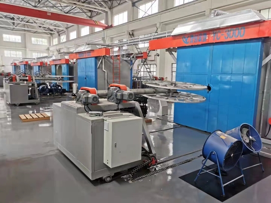 製造工場における自動操作シャトル回転型機