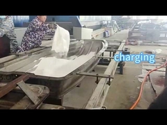 デルタPLC制御ロックン ロールRotomouldingは製造工場のために機械で造る