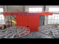 高温互換性のある回転型鋳造機